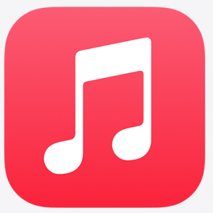 Nota musical de Apple Music para reproducir desde Itunes o desde tu Iphone 